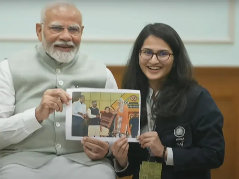 Vantika Remembers Being Honored by Modi at 9