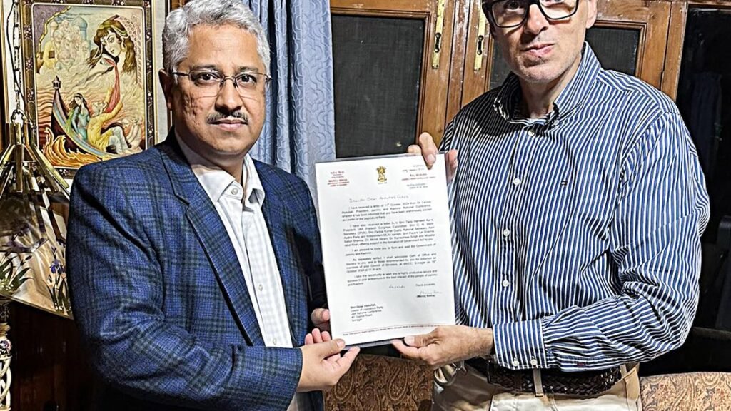Omar Abdullah Sworn Chief Minister