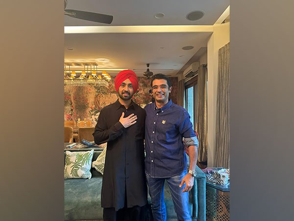 Diljit Dosanjh's Heartfelt Visit to Jaiveer Shergill