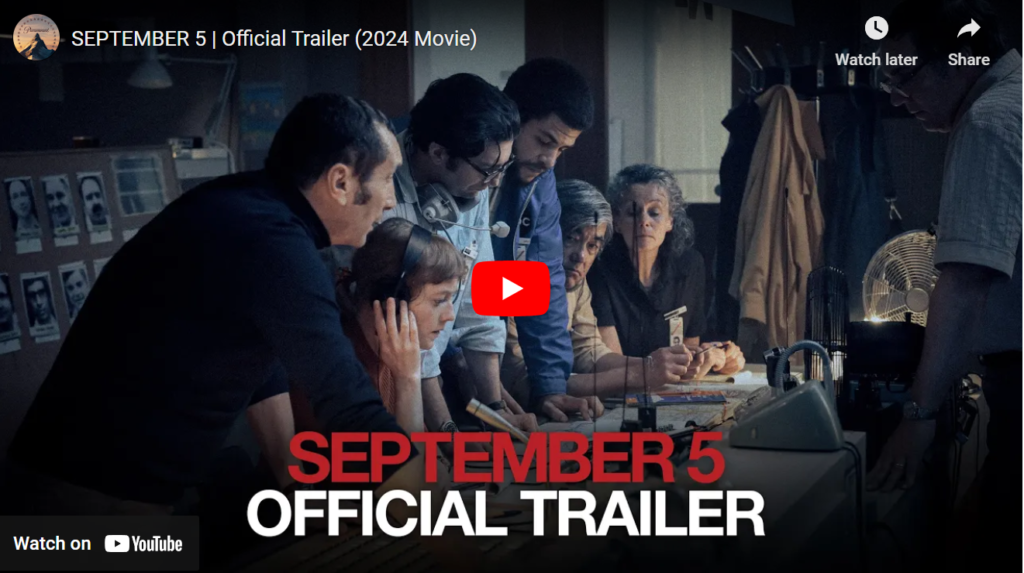 SEPTEMBER 5 | Official Trailer (2024 Movie)