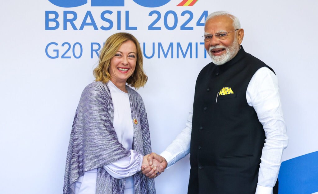 India, Italy Strengthen Ties with Joint Action Plan at G20