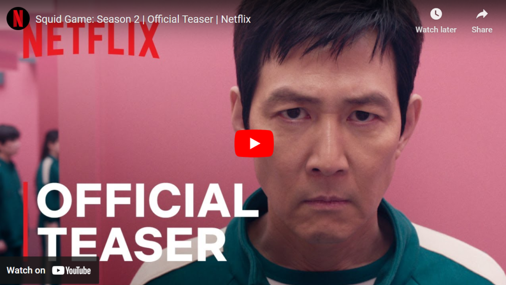 Squid Game: Season 2 | Official Teaser | Netflix