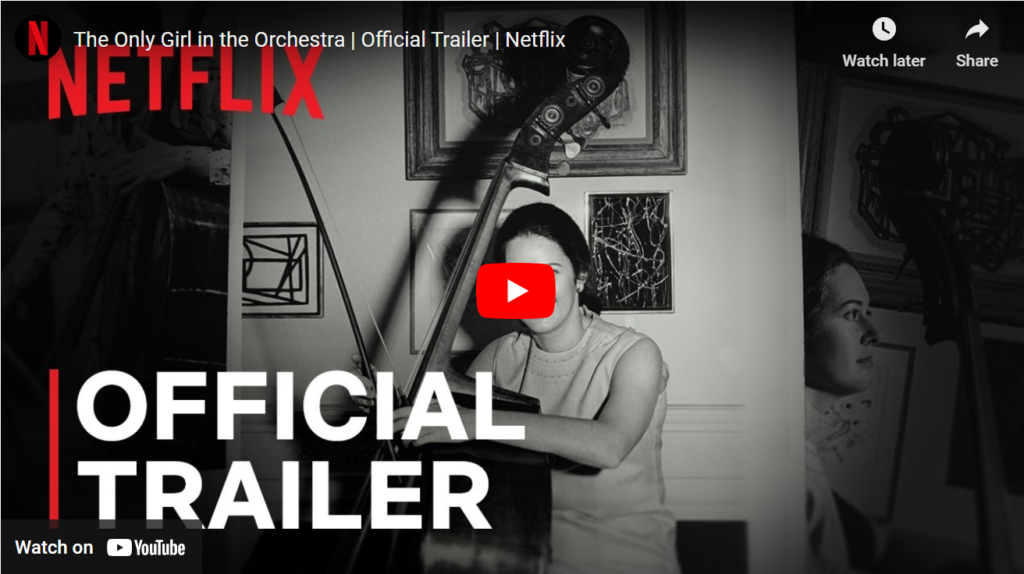 The Only Girl in the Orchestra | Official Trailer | Netflix