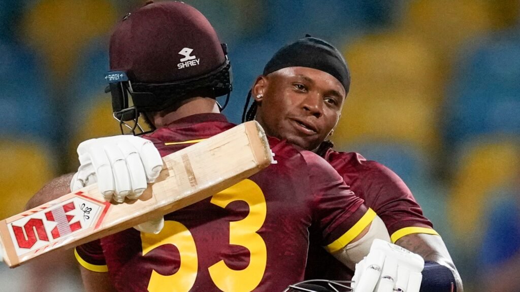 King and Carty Help West Indies Beat England, Win Series